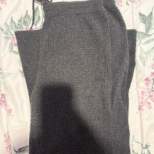 Aerie Gray Knit Pants